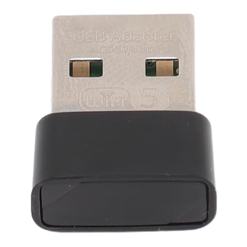 AC600 USB-WLAN-Adapter, 2,4 G/5 G Dualband-Wireless-Netzwerk-Transceiver WLAN-Dongle 600 Mbit/s für Desktop-Laptop, Nano-Größe, Kompatibel mit Windows, für OS X, für Linux AC600 USB-WLAN-Adapter, 2,4 G/5 G Dualband-Wireless-Netzwerk-Transceiver WLAN-Dongle 600 Mbit/s für Desktop-Laptop, Nano-Größe, Kompatibel mit Windows, für OS X, für Linux von Zunate