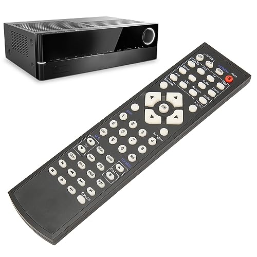 AV-Receiver-Fernbedienung, Multifunktional, Premium-ABS-Gehäuse, Kompatibel mit AVR 1710, AVR 1610S, für Effektive Steuerung AV-Receiver-Fernbedienung, Multifunktional, Premium-ABS-Gehäuse, Kompatibel mit AVR 1710, AVR 1610S, für Effektive Steuerung von Zunate