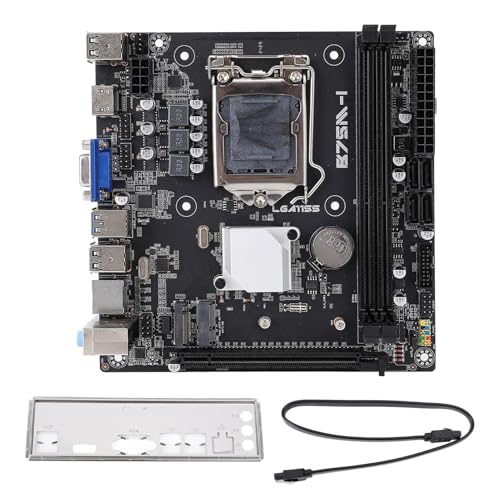 B75M I Computer Motherboard, 2 DDR3 ATX -Gaming -Motherboard für LGA1155, für Core I7 I5 I3 CPU, PCIE 3.0 X16, SATA M.2, HDMI, VGA, SATA 3.0, USB 3.0 B75M I Computer Motherboard, 2 DDR3 ATX -Gaming -Motherboard für LGA1155, für Core I7 I5 I3 CPU, PCIE 3.0 X16, SATA M.2, HDMI, VGA, SATA 3.0, USB 3.0 von Zunate
