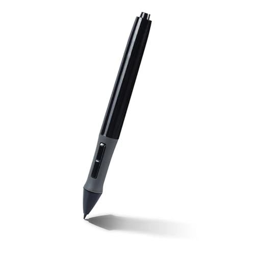 Battery Pen Digital Zeichnung Stift, 2048 Druckstufen Hoher Genauigkeitszeichnung für Grafikzeichnung Tablette 420 H420 H58L 680S K56 K58 680TF H610PRO NEU (Black) von Zunate