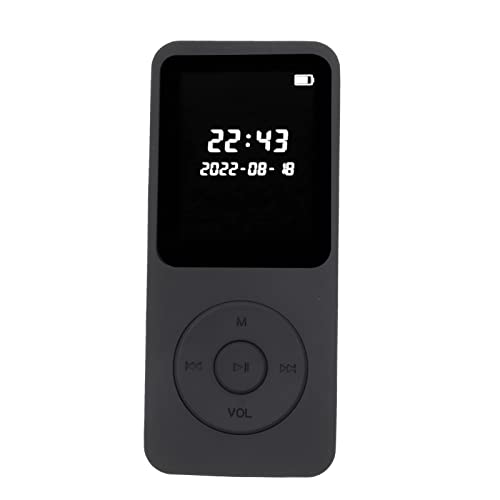 Bluetooth 5.0 MP3 Player, Tragbarer Digitaler MP3 MP4 Player mit 1,77 Zoll Bildschirm, Musik Player in HiFi Klangqualität, Unterstützt E Book, UKW Radio, Sprachaufzeichnung (Mit 16G-Speicherkarte) von Zunate