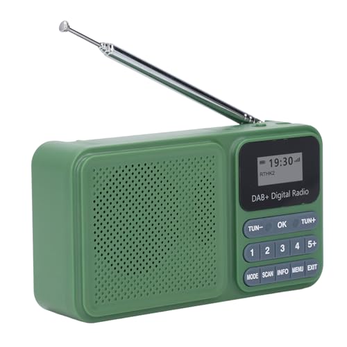 DAB Radio, Solarbetriebenes DAB Radio Unterstützt DAB, DAB+, Tragbarer Digitalradio Lautsprecher mit Bluetooth Lautsprecher, 1200 mAh Akku DAB Radio, Solarbetriebenes DAB Radio Unterstützt DAB, DAB+, Tragbarer Digitalradio Lautsprecher mit Bluetooth Lautsprecher, 1200 mAh Akku von Zunate