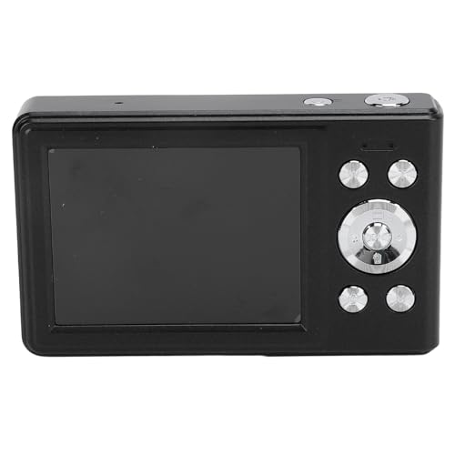 Digitalkamera, 1080P 50 MP Autofokus-Vlogging-Kamera mit 8-fachem Zoom, 2,8-Zoll-Bildschirm, Kompakte Kleine Kamera für Jungen und Mädchen, für Reisefotografie-Vlogging (Black) von Zunate