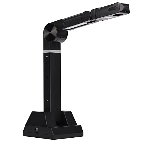 Dokumentenkamera, Tragbarer USB-Dokumentenkamera-Scanner, 8 Megapixel, CMOS-Sensor, Verzerrungsfreie Optische Linse, HD-Bildscans, FüR BüRo, Klassenzimmer, BüRo von Zunate