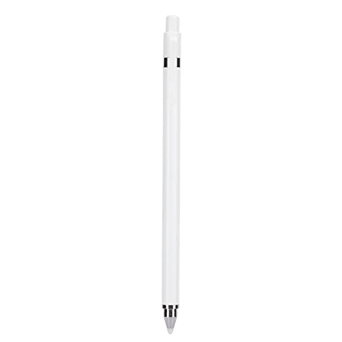Doppelkopf-Stift, 4-mm-Touchscreen-Spitze Kapazitiver Berührungsstift Magnetischer Schreibstift Leichtgewichtigkeit für Tablet-Mobiltelefone (Weiss) von Zunate
