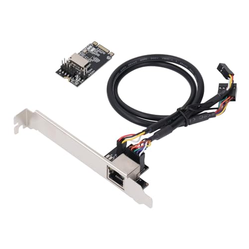 Drahtloser Netzwerkkartenadapter, M.2 auf PCIE WiFi Netzwerkkarte mit Verdicktem Goldstift, Plug and Play PCIe Netzwerkkarte für Desktop PC von Zunate