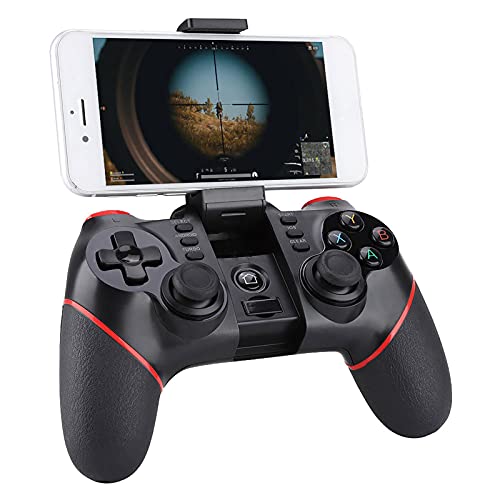 Drahtloses Bluetooth für IOS, Andriod-Gamecontroller, Mobiler Gaming-Controller, Gamepad-Joystick, Geeignet für Andriod, IOS, PC Win, Telefon, Tablet, TV, Set-Top-Box, PS3 von Zunate