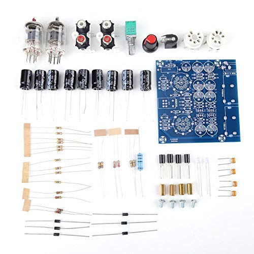 Elektronischer Verstärker,6J1-Röhre Ventilverstärker Röhrenverstärker 6J1 Vakuum Elektronenröhrenventil Vorverstärker Verstärkerplatine Verstärker elektronische diy Kit 6j1 Röhre Vorverstärker von Zunate