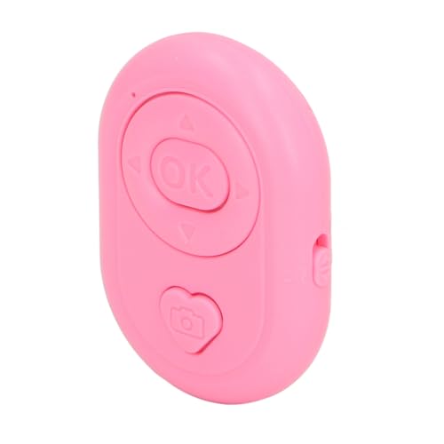 Fernbedienung für Kindle App Page Turner, Bluetooth-Kamera-Videoaufzeichnungsfernbedienung, Intelligenter Scrolling-Ring für, Kabellose Kamera-Auslöser-Selfie-Taste (PINK) von Zunate