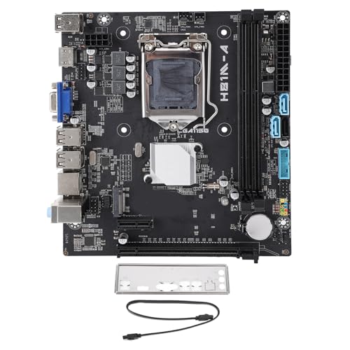 H81M EIN Mining -Motherboard, 2 DDR3 ATX -Gaming -Motherboard für LGA1150 für ORE I3 I5 I7 4. Gen, PCIe 2.0 X16, M.2 NVMe, HDMI, VGA, SATA 3.0, USB 3.0 H81M EIN Mining -Motherboard, 2 DDR3 ATX -Gaming -Motherboard für LGA1150 für ORE I3 I5 I7 4. Gen, PCIe 2.0 X16, M.2 NVMe, HDMI, VGA, SATA 3.0, USB 3.0 von Zunate