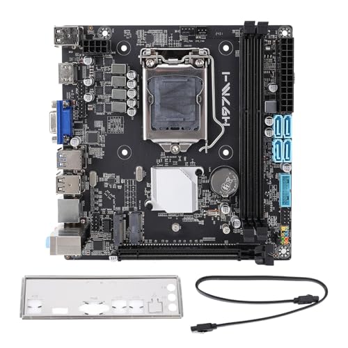 H97M I Computer Motherboard, 2 DDR3 ATX -Gaming -Motherboard für LGA 1150 für Core I7 I5 I3 4. CPU, PCIE 2.0 X16, SATA M.2, HDMI, VGA, SATA 3.0, USB 3.0 H97M I Computer Motherboard, 2 DDR3 ATX -Gaming -Motherboard für LGA 1150 für Core I7 I5 I3 4. CPU, PCIE 2.0 X16, SATA M.2, HDMI, VGA, SATA 3.0, USB 3.0 von Zunate