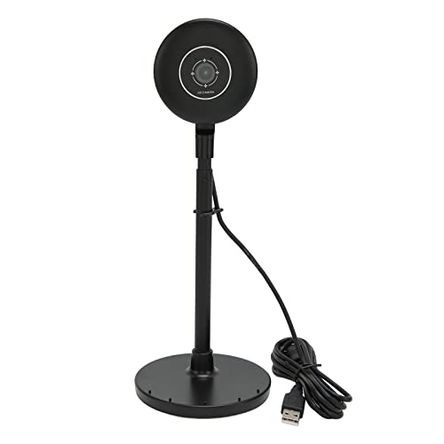 HD Webcam, 1080P Rauschunterdrückungstreiber, Kostenlose USB Plug and Play Webcam für Laptop, Computerkamera, USB Webcam mit Teleskopstange für Laptop Desktop Videoanrufe, von Zunate