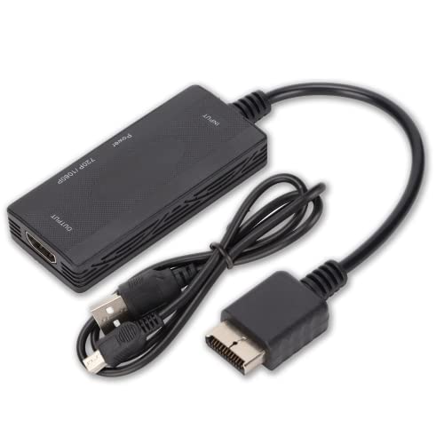 HDMI-Kabel für PlayStation1 2 3-Signal zu HDMI-Signal, HDMI-Adapter-Konvertierungskabel-Ersatz für PS1 PS2 PS3-Spielekonsole, Verbunden mit HDTV, Unterstützt HDMI 16: 9, 4: von Zunate
