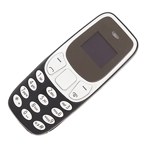 Handy, das Kleinste Dual-SIM-Karten-GSM-Telefon für Erwachsene (Schwarz) von Zunate