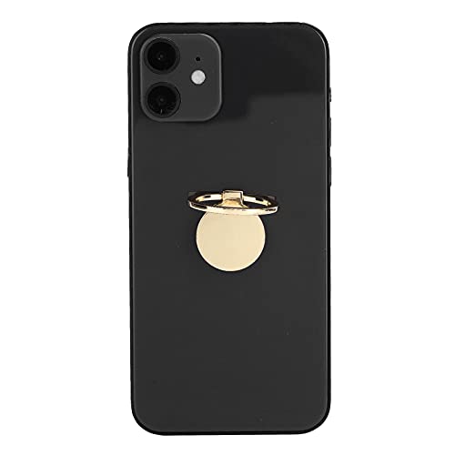 Handy Ringhalter, 360 Grad Drehbarer Handy Ringhalter aus Metall, Praktischer Fingerring Ständer, Universeller Handy Finger Griff Ring Ständer für Alle Smartphones, für (Luxus-Gold) von Zunate