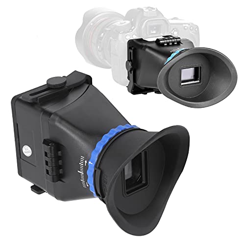Kamera-Sucher, Professioneller LCD-Sucher mit 3,0-facher Vergrößerung, für Kamera-Camcorder mit 3 Zoll / 3,2 Zoll-SLR-Sucher von Zunate