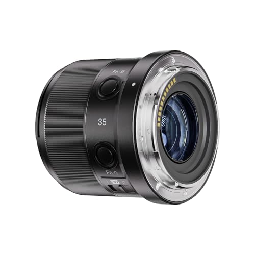 Kameraobjektiv, 35 Mm F1.8 Großer Blende Ultra -Weitwinkel -Prime -Objektiv, Schnellautomatikfokus, APS C Kompatibel mit Z9 Z8 Z7 II Z7 ZF Z6 III Z6 II Z6 Z5 Z30 Z30 (YN35mm von Zunate