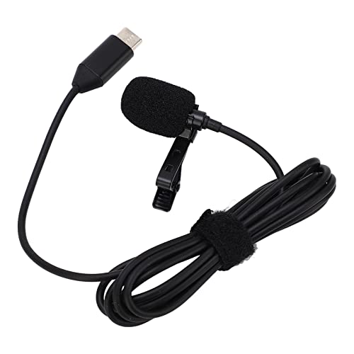 Mikrofon Kompatibel mit Insta360 ONE R, Kabelgebundenes USB-Typ-C-Ansteckmikrofon füR Insta360 ONE R von Zunate