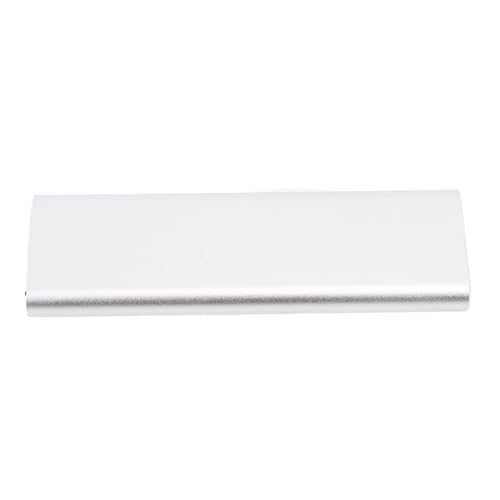 NVMe M.2 SSD-Gehäuse, USB3.1 Gen2 Typ C 10 Gbit/s, Gehäuse aus Aluminiumlegierung, Plug-and-Play für, für OS X, für (SILVER) von Zunate