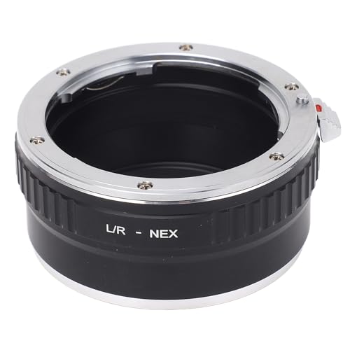 Objektivadapter, L R NEX Hochpräziser Objektivadapterring Manueller Fokusobjektivadapter füR Kameras der NEX Serie, füR NEX C3, füR NEX 5C, A7, A7S, A7SII, A7RII, A7III, A7RIII, von Zunate