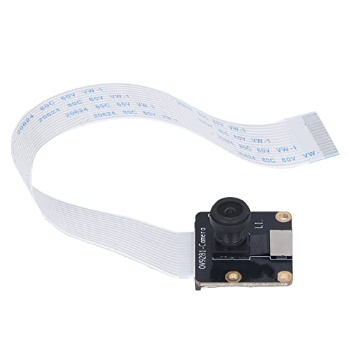 PCB-Kameramodul, Global Shutter Raspberry Pi Schwarz-Weiß-Kamera mit Festem Fokus, 1 Million Pixel, für Aufnahmen mit Hoher Bildrate von Zunate