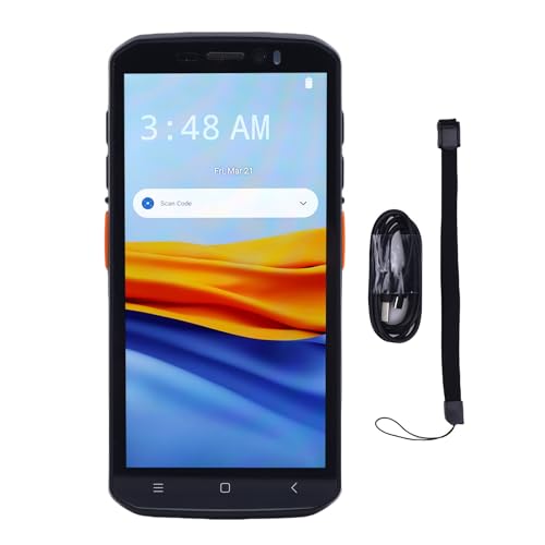 Rugter Barcode -Scanner, Handheld Mobile Computer für 14 mit 5,5 -Zoll -Touchscreen, 4GLTE WiFi BT5.0 NFC 1D 2D -QR -Scanner, 5000 -mAh -Akku, IP65 Water Proof Rugter Barcode -Scanner, Handheld Mobile Computer für 14 mit 5,5 -Zoll -Touchscreen, 4GLTE WiFi BT5.0 NFC 1D 2D -QR -Scanner, 5000 -mAh -Akku, IP65 Water Proof von Zunate