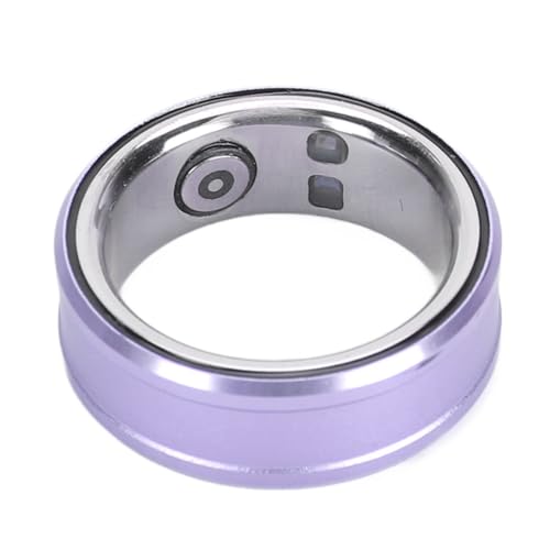 Smart Health Ring, Smart Ring Health Tracker mit NFC Funktion, BT 5.1, Schlafkörpertemperaturüberwachung Schrittzähler IP68 Smart Ring, Fitness Tracker Smart Ring für Frauen von Zunate