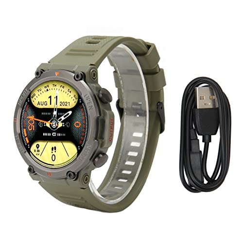 Smartwatch, K56 Pro 1,39 Zoll HD Farbbildschirm, Bluetooth Anruf und Textbenachrichtigungen, wasserdichte Smartwatch, Fitness Tracker Uhr mit Umfassender 24 Stunden Überwachung von Zunate