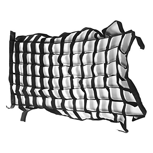 Softbox Cellular Grid, 50 x 70 cm Nylonmaterial Faltbares tragbares Softbox Grid Mesh mit Befestigungsbändern, für 50 x 70 cm 4-Ecken Soft Light Box Fotografie Studio Zubehör Softbox Cellular Grid, 50 x 70 cm Nylonmaterial Faltbares tragbares Softbox Grid Mesh mit Befestigungsbändern, für 50 x 70 cm 4-Ecken Soft Light Box Fotografie Studio Zubehör von Zunate