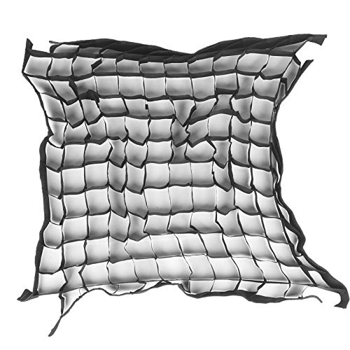 Softbox Cellular Grid, 60x60 cm Nylonmaterial Tragbares Softbox Grid Mesh mit Befestigungsbändern, für 60 x 60 cm 4-Ecken Soft Light Box Fotografie Studio Zubehör Softbox Cellular Grid, 60x60 cm Nylonmaterial Tragbares Softbox Grid Mesh mit Befestigungsbändern, für 60 x 60 cm 4-Ecken Soft Light Box Fotografie Studio Zubehör von Zunate