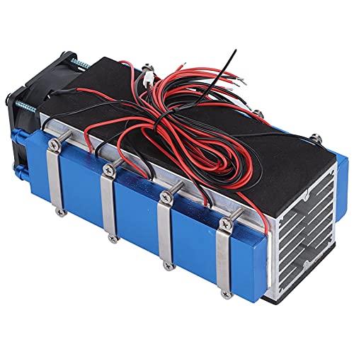 TEC1‑12706 DC12V 576W Thermoelektrischer Kühler 8‑Chip Haustierbett DIY Kleinraumkühlung Luftkühlung von Zunate