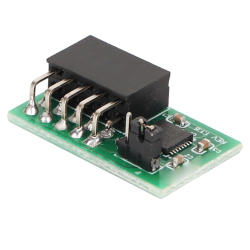 TPM 2.0 Modulchip, 10 poliges SPI Modul, Vertikal Stabil, Hoher Sicherheits 9670 Chipsatz mit Verschlüsselungsprozessor, für SuperMicro AOM TPM 9670V S von Zunate