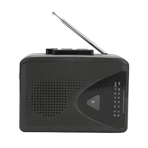 Tragbare Kassettenrekorder, UKW-AM-Radio, Kassettenspieler, mit Transparentem Lautsprecher, 3,5-mm-Kopfhöreranschluss, für den Innen- und Außenbereich Tragbare Kassettenrekorder, UKW-AM-Radio, Kassettenspieler, mit Transparentem Lautsprecher, 3,5-mm-Kopfhöreranschluss, für den Innen- und Außenbereich von Zunate