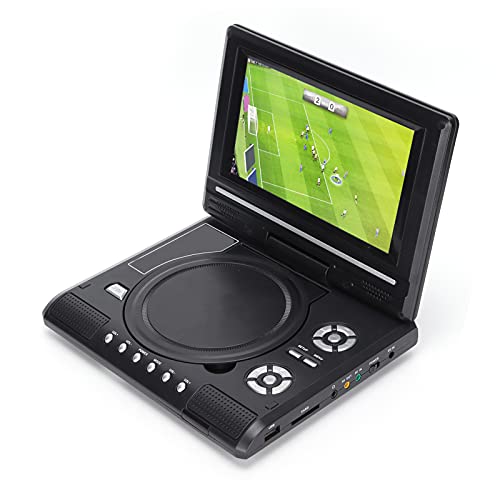 Tragbarer DVD-Player, 6,8-Zoll / 8,5-Zoll-DVD-Player HD mit Kleinem TV-Player, Unterstützt 270-Grad-schwenkbarer Mobiler DVD-Player mit USB-Fernbedienung, für Auto/Kinder/Zuhause(LMD-750 EU) von Zunate