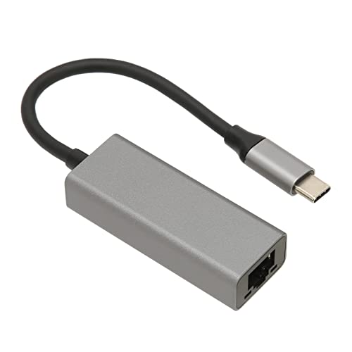 USB C zu Ethernet Adapter, USB C zu RJ45 Gigabit Ethernet LAN Netzwerkadapter 1000Mbps Auto Sensing, Kompatibel für Wins, für OS X, für Android, für PC Tablet Smartphone USB C zu Ethernet Adapter, USB C zu RJ45 Gigabit Ethernet LAN Netzwerkadapter 1000Mbps Auto Sensing, Kompatibel für Wins, für OS X, für Android, für PC Tablet Smartphone von Zunate