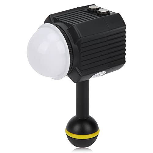 Zunate Unterwasser-LED-Licht, 60 M (197 Fuß) Tauchfotografie-Fülllicht, Wasserdichtes LED-Videolicht, Nachtlicht Tauchen, Unterwasserlicht, Hohe Leistung von Zunate