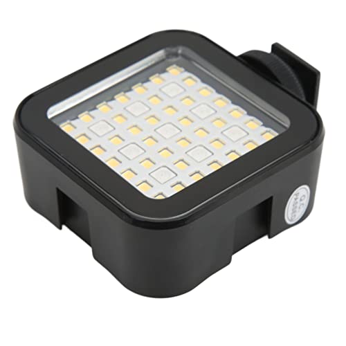 Unterwasserbeleuchtung Tauchlampe 49 LED High Power Dimmable wasserdichte LED Videoleuchte Wasserdicht 30m/98ft für , SLR Kameras Vlog Fotografie von Zunate