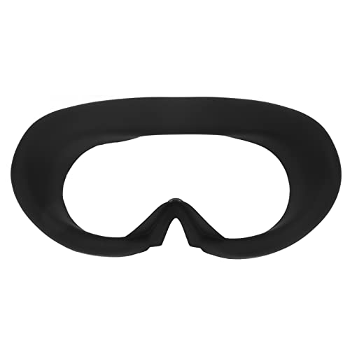 VR-Face-Silikonhülle für Pico Neo4, Schweißfestes, Waschbares Gesichtspolster, Glatte und Angenehme Haptik, Verschleißfest und Schmutzabweisend, für VR-Brillen (Schwarz) von Zunate
