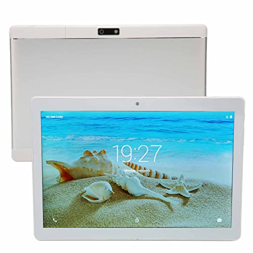 Zunate 10-Zoll-Tablet für Android, 2 GB RAM 32 GB ROM 2 MP 5 MP Dual-Kamera 4000 MAh Tablet-PC-Unterstützung 5G Dual Frequency WiFi, BT, GPS, Speichererweiterung von Zunate