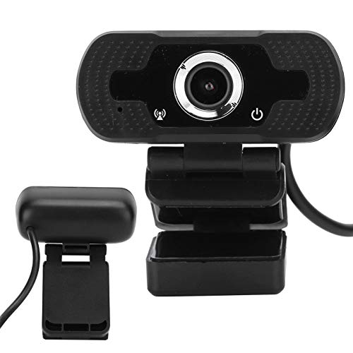 Zunate 1080P HD-Webcam, USB 2.0-Laptop-Desktop-Computer Webkamera Plug & Play für Videoanrufe, Live-Übertragung, Aufzeichnung, Konferenzen von Zunate