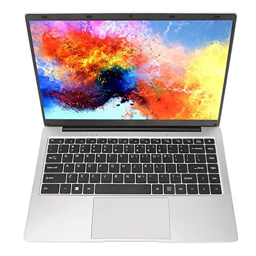 Zunate 14-Zoll-Laptop mit 2K-Auflösung, IPS-Display, 6 GB RAM und 1 TB SSD, Eingebaute Dual-Stereo-Lautsprecher, Hochleistungsmikrofon, Notebook-PC für Windows 11 von Zunate