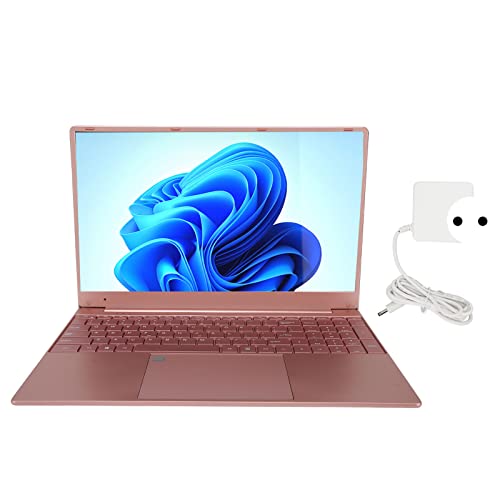 Zunate 15,6 Zoll Laptop Rose Gold für Windows 10, LPDDR4 12GB RAM 512GB SSD ROM,Quad Core CPU Integrierte Grafik, mit Finger Abdrucks Perre und Numerischer Tastatur von Zunate