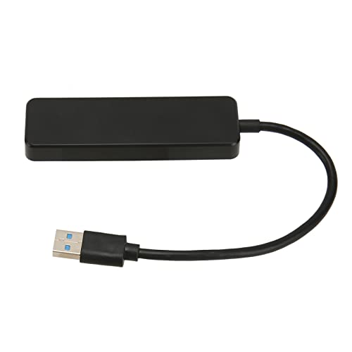 Zunate 4 Port USB 3.0 Hub, Ultra Slim Portable Data Hub, Kompatibel mit Win10, 8, 8.1, 7, Vista, XP, OS X, Plug and Play, Keine Treiber Erforderlich von Zunate