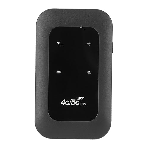 4G LTE Mobiler WLAN Hotspot, Tragbarer WLAN Router mit SIM Kartensteckplatz, Hochgeschwindigkeits Taschen WLAN Gerät Verbindet Bis zu 10 Geräte von Zunate