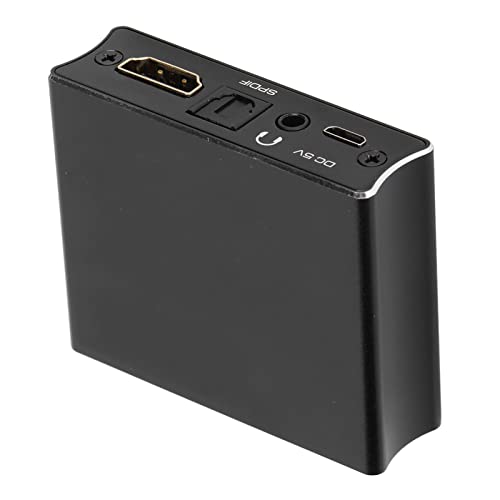 Zunate 4K Extractor Splitter, 1080P zu Converter + Optical SPDIF + 3,5 Mm Stereo, Adapter für Fire Stick, Blu-Ray Player, DVD Player Zunate 4K Extractor Splitter, 1080P zu Converter + Optical SPDIF + 3,5 Mm Stereo, Adapter für Fire Stick, Blu-Ray Player, DVD Player von Zunate