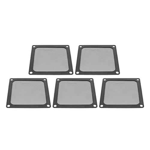 Zunate 5 Stück 80 X 80 Mm PC-Gehäuse-Staubfilter, PC-Gitter-Staubfilter-Abdeckung mit Magnetischem Rahmenstreifen, Computer-Kühler-Lüfter-Staubfilter für PC-Gehäuse Zunate 5 Stück 80 X 80 Mm PC-Gehäuse-Staubfilter, PC-Gitter-Staubfilter-Abdeckung mit Magnetischem Rahmenstreifen, Computer-Kühler-Lüfter-Staubfilter für PC-Gehäuse von Zunate