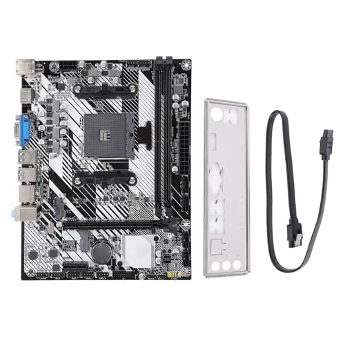 Zunate A520m K Computer Motherboard, DDR4 ATX 64 GB Gaming Motherboard für die 1. Bis 5. Generation AM4 CPUs, NVME M.2, M.2 WiFi, PCIE 3.0 X16, HDMI, VGA, SATA 3.0, USB 3.0 Zunate A520m K Computer Motherboard, DDR4 ATX 64 GB Gaming Motherboard für die 1. Bis 5. Generation AM4 CPUs, NVME M.2, M.2 WiFi, PCIE 3.0 X16, HDMI, VGA, SATA 3.0, USB 3.0 von Zunate