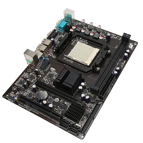 Zunate A780+ Motherboard, Desktop Motherboard Unterstützt DDR3 Dual Channel Max 32G, Mehrphasige Stromversorgung, Umfangreiche Erweiterungsschnittstelle, für LGA940 938, für AMD FX Serie von Zunate