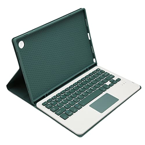 Zunate Ablet Tastaturhülle für Galaxy Tab A8 10,5 Zoll, Magnetische Abnehmbare Kabellose Tastatur Tablet PC Smart Soft Case mit Stiftschlitz, Touch, ohne Touch (Touchpad) von Zunate