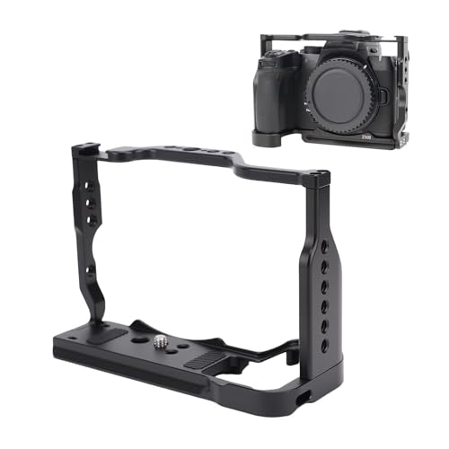 Zunate Aluminiumlegierung Kamera Cage Rig CNC Bearbeitete Metallschutzrahmen mit Kaltem Schuhhalterung 1/4in 3/8 -Zoll -Gewinde für Z50II -DSLR -Kameras Zunate Aluminiumlegierung Kamera Cage Rig CNC Bearbeitete Metallschutzrahmen mit Kaltem Schuhhalterung 1/4in 3/8 -Zoll -Gewinde für Z50II -DSLR -Kameras von Zunate